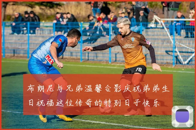 布朗尼与兄弟温馨合影庆祝弟弟生日祝福这位传奇的特别日子快乐